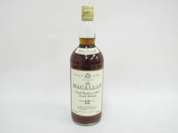 ザ・マッカラン　12年　1000ml　オールドボトル THE MACALLAN