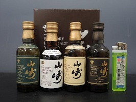 サントリー山崎 ミニチュアボトル 買取実績一覧【ウィスキー】 - お酒買取いわの